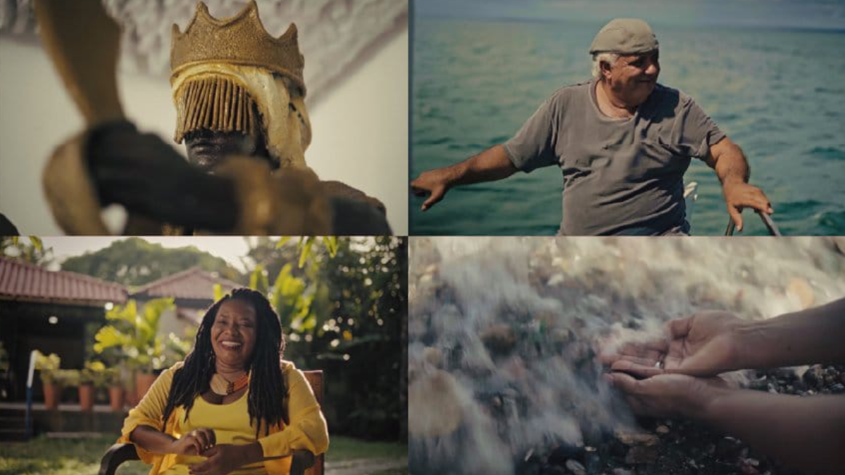 Imagens do documentário É D'Oxum