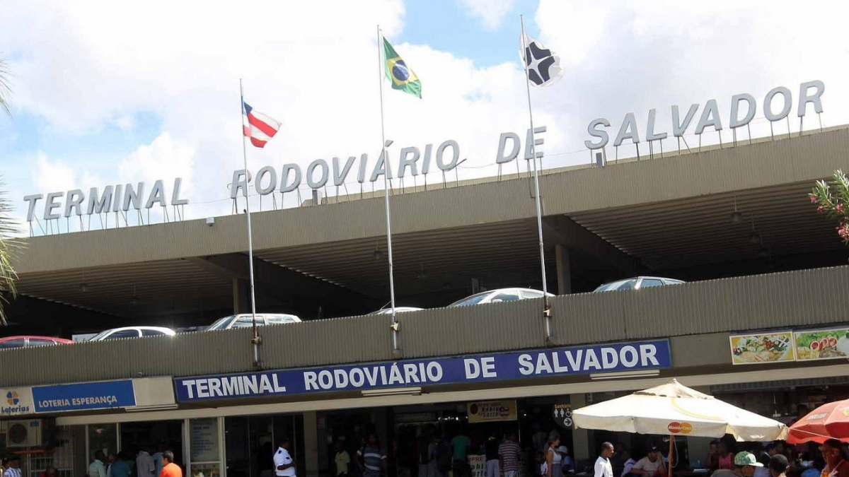 fachada da atual Rodoviária de Salvador